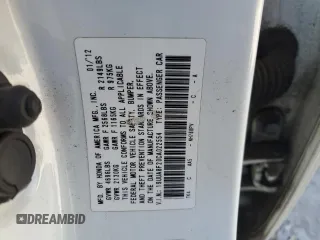 2012 Acura TL Auto z VIN 19UUA8F20CA022554, wystawiony jako Copart lot #55745575 z przebiegiem 261 724 mil mil oraz Czysty tytuł • Clean title. Historia ofert i sprzedaży dostępna na DreamBid. Obrazek 12.