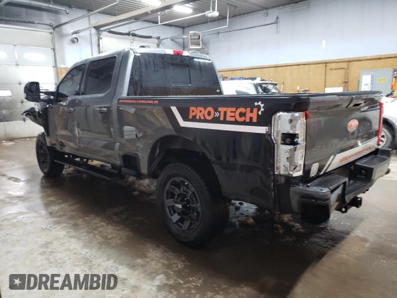 2024 Ford F-350 XL with VIN 1FT8W3BM1REF51296, listed as a Copart auction lot 89250765 with 7,140 mi miles and Salvage Title. Bid and sale history available at DreamBid. Image 2.