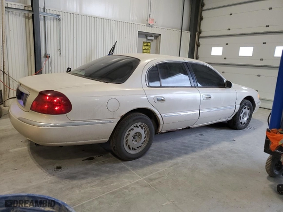 2002 Lincoln Continental with VIN 1LNHM97VX2Y694578, listed as a Copart auction lot 42245705 with 195,236 mi miles and Salvage Title. Bid and sale history available at carsss.com. Image 3.
