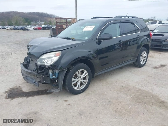 2016 Chevrolet Equinox LT with VIN 2GNFLFEK9G6265457, listed as a IAAI auction lot 41933602 with 59,681 mi miles. Bid and sale history available at carsss.com. Image 2.