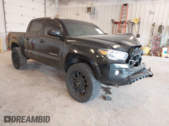 2017 Toyota Tacoma SR5 with VIN 5TFCZ5AN0HX053441, listed as a IAAI auction lot 42376148 with 100,996 mi miles and . Bid and sale history available at DreamBid. Image 1.