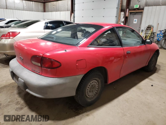 1998 Chevrolet Cavalier with VIN 1G1JC1240W7332613, listed as a Copart auction lot 63428774 with 295,029 mi miles and Salvage Title. Bid and sale history available at carsss.com. Image 3.