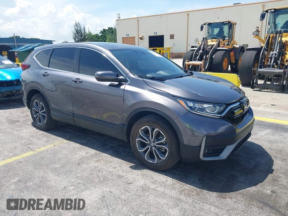2021 Honda CR-V EX-L with VIN 2HKRW2H84MH673605, listed as a IAAI auction lot 42682648 with 20,178 mi miles and . Bid and sale history available at DreamBid. Image 1.