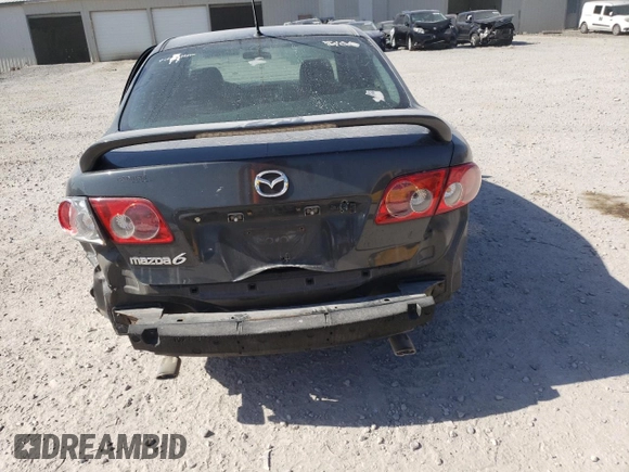 2005 Mazda 6 Sport S with VIN 1YVHP80D855M02983, listed as a Copart auction lot 48701615 with 317,234 mi miles and Salvage Title. Bid and sale history available at DreamBid. Image 6.