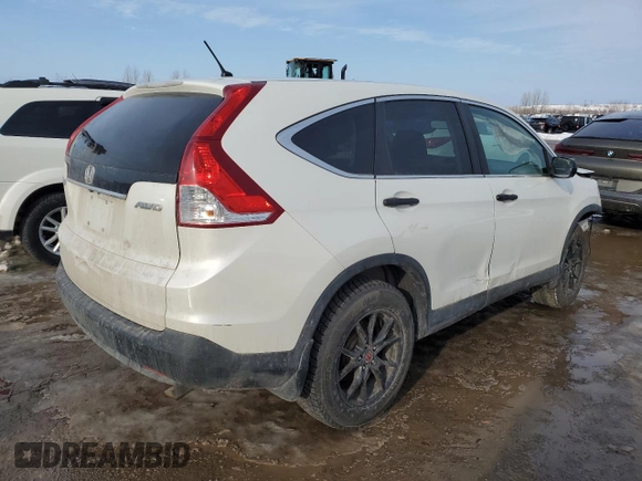 2014 Honda CR-V LX with VIN 2HKRM4H39EH124604, listed as a Copart auction lot 45336285 with 180,210 mi miles and Salvage Title. Bid and sale history available at carsss.com. Image 3.