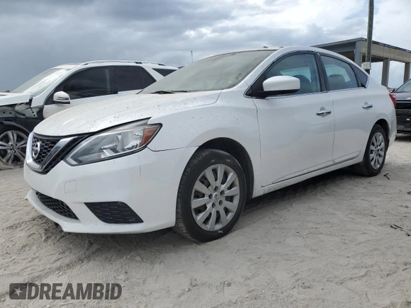 2018 Nissan Sentra S with VIN 3N1AB7AP0JY319301, listed as a Copart auction lot 55420045 with 35,761 mi miles and Salvage Title. Bid and sale history available at DreamBid. Image 1.
