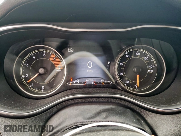 2019 Jeep Cherokee Limited with VIN 1C4PJMDN2KD124128, listed as a Copart auction lot 51630035 with 44,693 mi miles and Salvage Title. Bid and sale history available at carsss.com. Image 9.