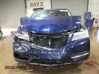 2016 Acura MDX w/Tech/Entertainment with VIN 5FRYD4H69GB016229, listed as a Copart auction lot 50205395 with 163,865 mi miles and Salvage Title. Bid and sale history available at carsss.com. Image 5.