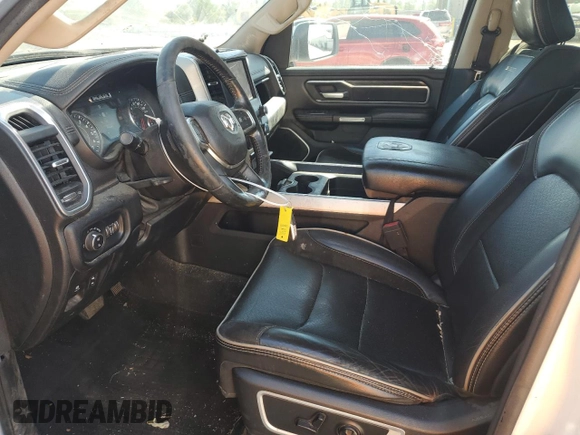 2020 Ram 1500 Laramie with VIN 1C6SRFDT2LN254099, listed as a Copart auction lot 73196044 with 109,635 mi miles and Salvage Title. Bid and sale history available at carsss.com. Image 7.