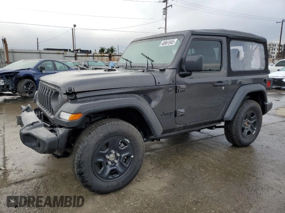 2024 Jeep Wrangler Willys with VIN 1C4PJXAG6RW368774, listed as a Copart auction lot 48961045 with 1,191 mi miles and Salvage title. Bid and sale history available at DreamBid. Image 1.
