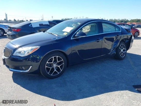 2017 Buick Regal Sport Touring with VIN 2G4GL5EX0H9132942, listed as a IAAI auction lot 41300606 with 77,042 mi miles. Bid and sale history available at carsss.com. Image 2.