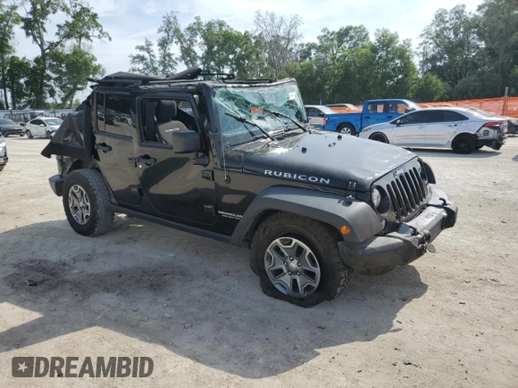 2016 Jeep Wrangler Unlimited Rubicon with VIN 1C4BJWFG7GL320650, listed as a Copart auction lot 53900195 with 77,620 mi miles and Salvage title. Bid and sale history available at DreamBid. Image 4.