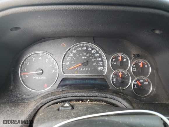 2006 GMC Envoy SLE with VIN 1GKDT13S562258821, listed as a Copart auction lot 50775065 with 187,703 mi miles and Clean Title. Bid and sale history available at carsss.com. Image 9.