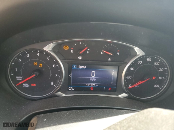 2019 GMC Terrain SLE with VIN 3GKALMEVXKL124178, listed as a Copart auction lot 46980765 with 161,375 mi miles and Salvage Title. Bid and sale history available at carsss.com. Image 9.