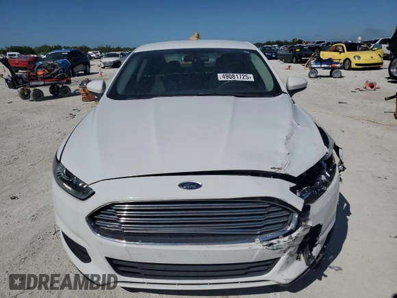 2016 Ford Fusion S with VIN 3FA6P0G75GR324246, listed as a Copart auction lot 49081725 with 134,626 mi miles and Salvage Title. Bid and sale history available at carsss.com. Image 5.