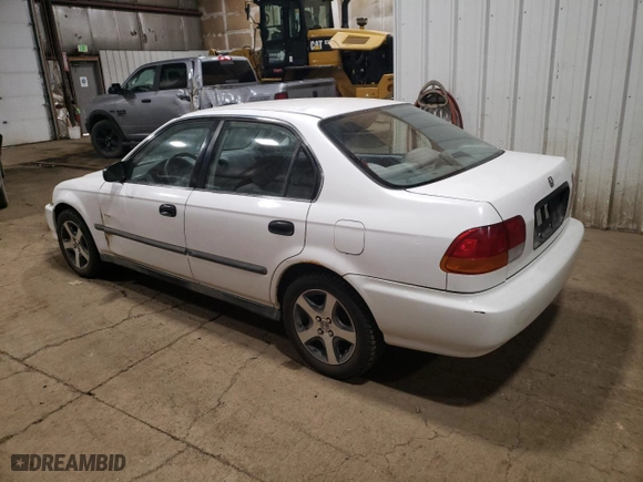 1996 Honda Civic LX "O" w/Air with VIN 1HGEJ6673TL025943, listed as a Copart auction lot 77233434 with 260,605 mi miles and Clean Title. Bid and sale history available at carsss.com. Image 2.