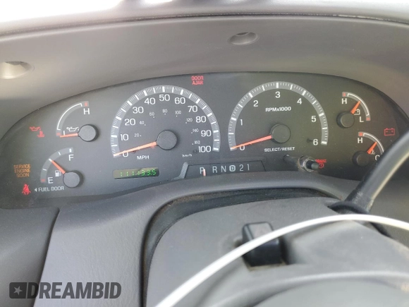 2003 Ford F-150 XL z VIN 2FTRX17W63CA80033, wystawiony jako Copart lot #58432895 z przebiegiem 111 133 mil mil oraz Szkoda całkowita • Salvage title. Historia ofert i sprzedaży dostępna na DreamBid. Obrazek 9.