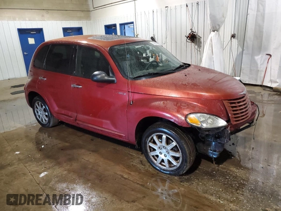 2005 Chrysler PT Cruiser Limited with VIN 3C8FY68B25T583529, listed as a Copart auction lot 74247694 with 140,246 mi miles and Salvage Title. Bid and sale history available at carsss.com. Image 4.