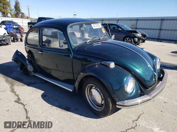 1971 Volkswagen Beetle with VIN 1112070809, listed as a Copart auction lot 42737085 with 13,894 mi miles and Salvage Title. Bid and sale history available at DreamBid. Image 4.
