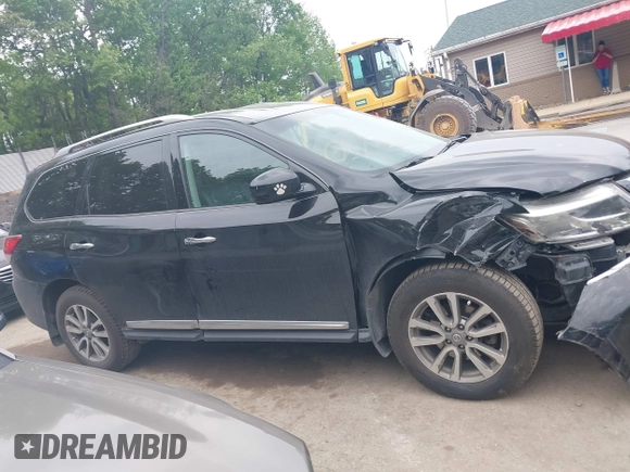 2014 Nissan Pathfinder S with VIN 5N1AR2MM6EC701890, listed as a IAAI auction lot 42280836 with 132,479 mi miles and . Bid and sale history available at DreamBid. Image 13.