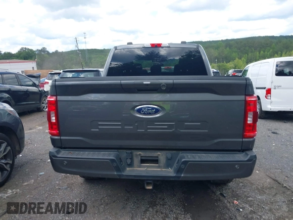 2022 Ford F-150 XL with VIN 1FTFW1E59NKD16981, listed as a IAAI auction lot 42184579 with 89,671 mi miles. Bid and sale history available at carsss.com. Image 16.