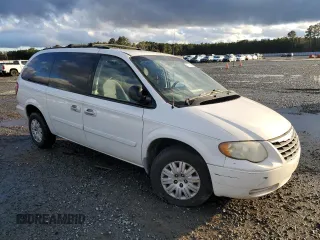 2006 Chrysler Town & Country LWB LX with VIN 2A4GP44R26R665808, listed as a Copart auction lot 87376894 with 214,666 mi miles and Salvage Title. Bid and sale history available at carsss.com. Image 4.
