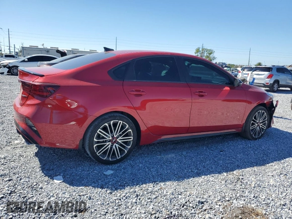 2023 Kia Forte GT with VIN 3KPF44AC5PE675990, listed as a Copart auction lot 48951755 with 24,299 mi miles and Non Repairable. Bid and sale history available at carsss.com. Image 3.