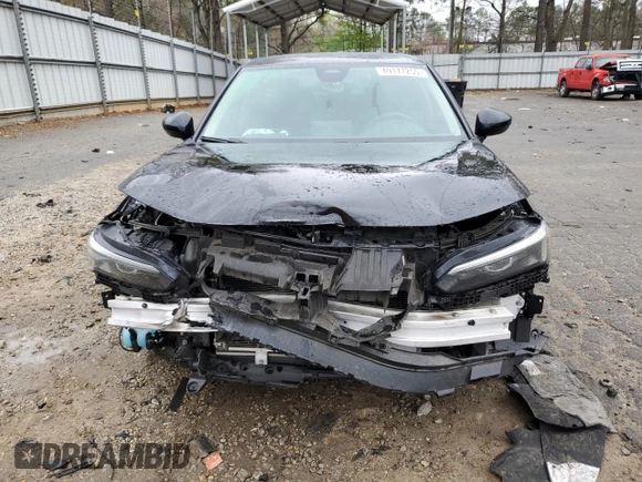 2022 Honda Civic Sedan LX with VIN 2HGFE2F23NH531522, listed as a Copart auction lot 49177255 with 54,764 mi miles and Salvage Title. Bid and sale history available at carsss.com. Image 5.