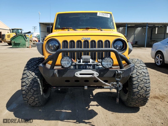 2012 Jeep Wrangler Unlimited Sport with VIN 1C4BJWDG8CL207111, listed as a Copart auction lot 51208395 with 87,926 mi miles and Salvage Title. Bid and sale history available at carsss.com. Image 5.