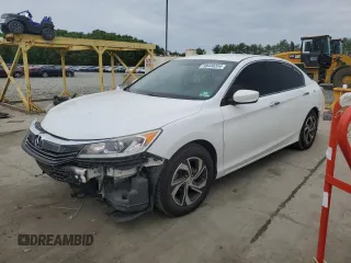2016 Honda Accord LX with VIN 1HGCR2F32GA233951, listed as a Copart auction lot 58448354 with 125,322 mi miles and Salvage Title. Bid and sale history available at DreamBid. Image 1.