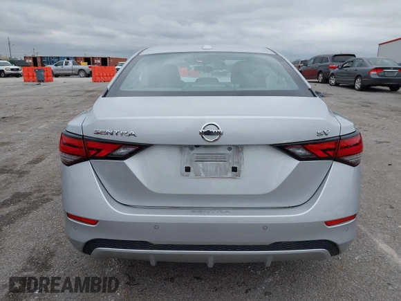 2022 Nissan Sentra SV with VIN 3N1AB8CV2NY295008, listed as a IAAI auction lot 40851544 with 60,991 mi miles and . Bid and sale history available at DreamBid. Image 16.