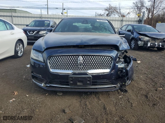 2017 Lincoln Continental Select with VIN 1LN6L9TK6H5608098, listed as a Copart auction lot 78619534 with 66,172 mi miles and Salvage Title. Bid and sale history available at carsss.com. Image 5.