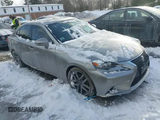 2015 Lexus IS 250 with VIN JTHCF1D28F5021296, listed as a IAAI auction lot 41572678 with 40,089 mi miles and . Bid and sale history available at DreamBid. Image 1.