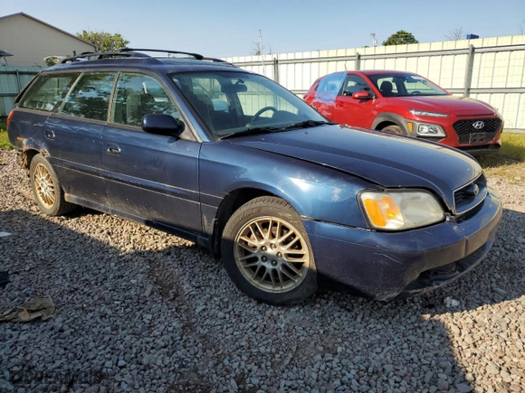 2003 Subaru Legacy Wagon L with VIN 4S3BH635337307251, listed as a Copart auction lot 69490574 with 127,548 mi miles and Salvage Title. Bid and sale history available at carsss.com. Image 4.