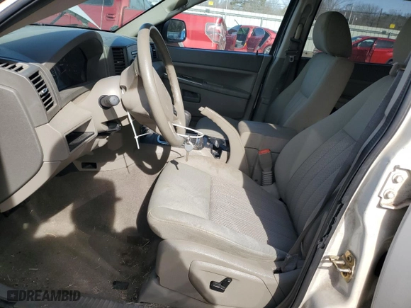 2006 Jeep Grand Cherokee Laredo with VIN 1J4GS48K66C110767, listed as a Copart auction lot 47358545 with 0 mi miles and Salvage Title. Bid and sale history available at carsss.com. Image 7.