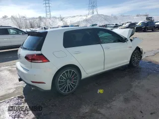 2021 Volkswagen Golf GTI S with VIN 3VW6T7AU1MM010855, listed as a Copart auction lot 48207624 with 15,599 mi miles. Bid and sale history available at carsss.com. Image 3.