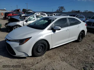 2022 Toyota Corolla LE with VIN JTDEPMAE2N3013681, listed as a Copart auction lot 50838095 with 24,592 mi miles and Salvage Title. Bid and sale history available at carsss.com. Image 1.