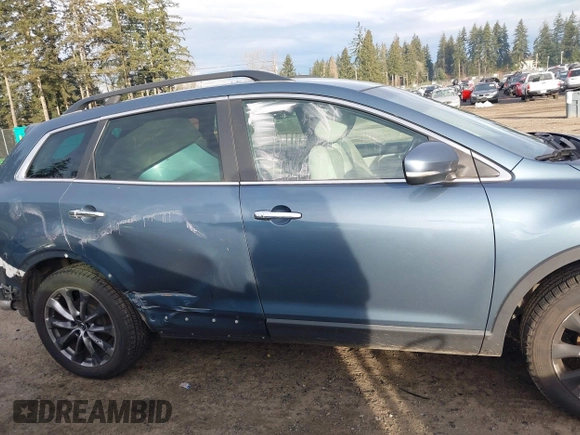 2014 Mazda CX-9 Grand Touring with VIN JM3TB3DV2E0435230, listed as a IAAI auction lot 41041440 with 145,538 mi miles and . Bid and sale history available at DreamBid. Image 14.