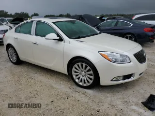 2012 Buick Regal Turbo Premium 1 с VIN 2G4GS5EV6C9127982, выставлен на аукционе Copart как лот 51571505 с пробегом Не указан миль и На запчасти • Non repairable. История ставок и продаж доступна на DreamBid. Изображение 4.