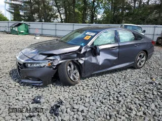 2018 Honda Accord EX-L z VIN 1HGCV1F54JA061937, wystawiony jako Copart lot #55986815 z przebiegiem Nie podano mil oraz Szkoda całkowita • Salvage title. Historia ofert i sprzedaży dostępna na DreamBid. Obrazek 1.