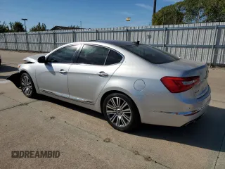 2016 Kia Cadenza Premium with VIN KNALN4D74G5209491, listed as a Copart auction lot 77173114 with 64,628 mi miles and Salvage Title. Bid and sale history available at carsss.com. Image 2.