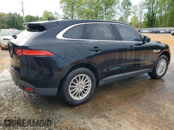 2019 Jaguar F-Pace 25t with VIN SADCS2FX1KA391782, listed as a Copart auction lot 51317945 with 97,198 mi miles and Clean title. Bid and sale history available at DreamBid. Image 3.