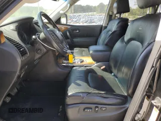 2014 Infiniti QX80 with VIN JN8AZ2NF8E9555689, listed as a Copart auction lot 53536325 with 191,185 mi miles and Clean Title. Bid and sale history available at DreamBid. Image 7.