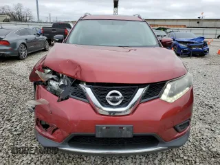 2015 Nissan Rogue SL with VIN 5N1AT2MV3FC870356, listed as a Copart auction lot 51313965 with 166,492 mi miles and Salvage Title. Bid and sale history available at carsss.com. Image 5.