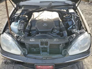 2003 Mercedes-Benz S-Class 5.0L with VIN WDBNG75J13A343070, listed as a Copart auction lot 77412604 with 154,533 mi miles and Salvage Title. Bid and sale history available at carsss.com. Image 11.
