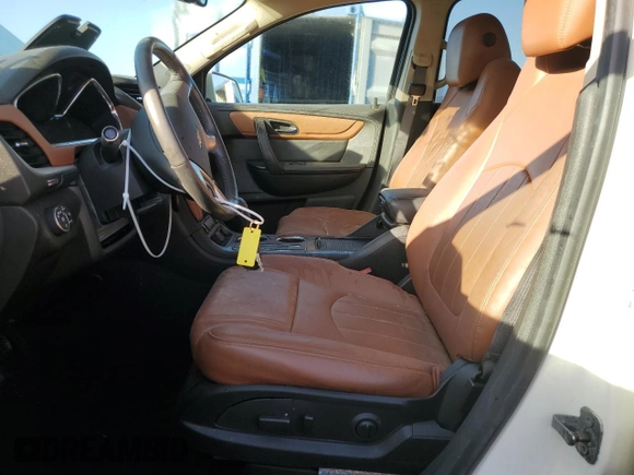 2015 Chevrolet Traverse LTZ z VIN 1GNKRJKD0FJ205512, wystawiony jako Copart lot #44443585 z przebiegiem Nie podano mil oraz Nie do naprawy • Non repairable. Historia ofert i sprzedaży dostępna na DreamBid. Obrazek 7.