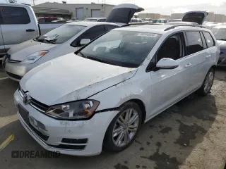 2015 Volkswagen Golf SportWagen TDI SE with VIN 3VWFA7AU6FM520479, listed as a Copart auction lot 49284544 with 76,488 mi miles. Bid and sale history available at carsss.com. Image 1.