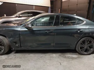 2023 Genesis G70 2.0T with VIN KMTG34TA3PU115553, listed as a IAAI auction lot 41822917 with 35,784 mi miles. Bid and sale history available at carsss.com. Image 14.