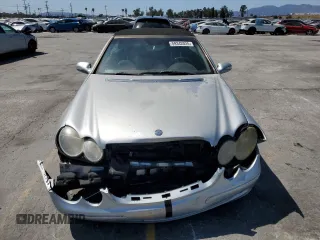 2005 Mercedes-Benz CLK 320 with VIN WDBTK65G35T046524, listed as a Copart auction lot 59342025 with 170,760 mi miles and Salvage title. Bid and sale history available at DreamBid. Image 5.
