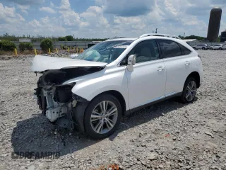 2015 Lexus RX 350 with VIN 2T2ZK1BA4FC166044, listed as a Copart auction lot 61490784 with 0 mi miles and Salvage Title. Bid and sale history available at carsss.com. Image 1.